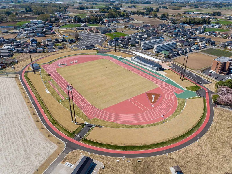 下野市立大松山運動公園陸上競技場